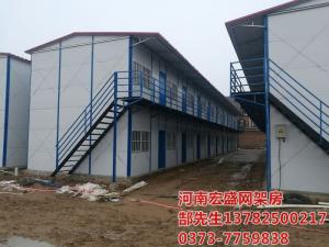 新鄉(xiāng)市經(jīng)三路與緯七路交叉口，天寶華庭工地臨建彩板房