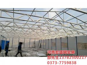 新鄉(xiāng)市經(jīng)三路與緯七路交叉口，天寶華庭工地臨建彩板房