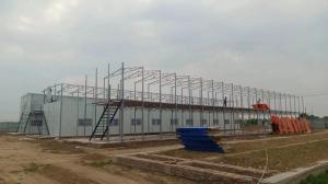 關堤鄉(xiāng)萬華光學工地